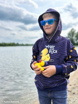 Panel French Terry What the Duck Tank by Thorsten Berger